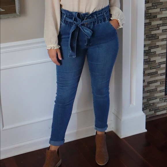 1 Left! ❤️HP❤️ Paper-bag Jeggings - Picture 4 of 8